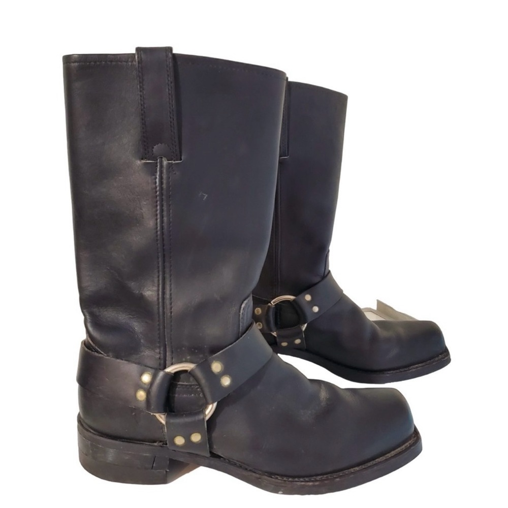 Frye Harness 12R boots us-9 crust punk biker